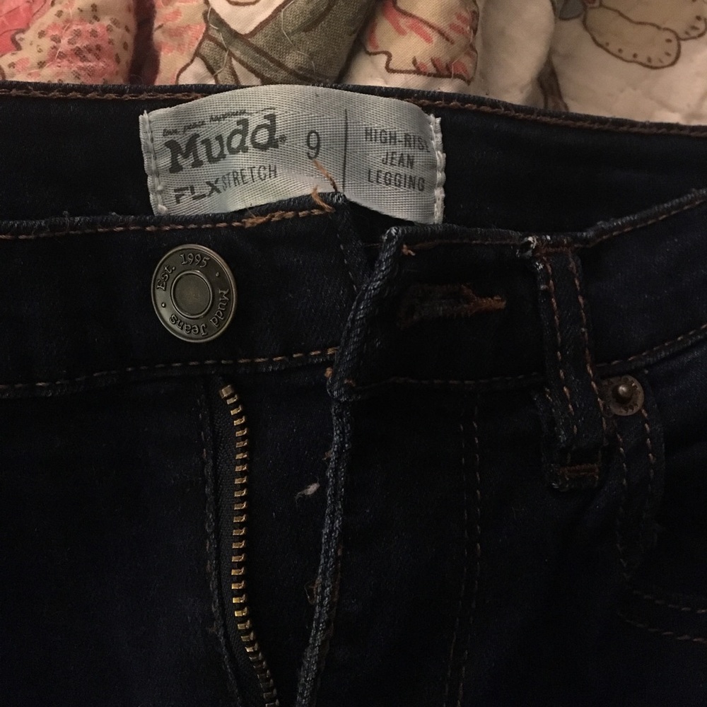 Size 9 Mudd High Rise Jean Leggings